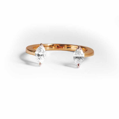 Citylights Twin Marquise Ring
