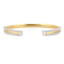 Load image into Gallery viewer, Rewind Emerald cut studded Bracelet
