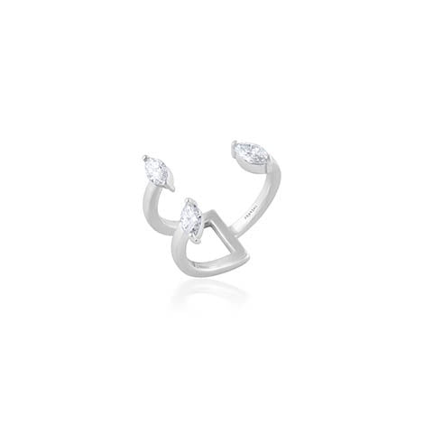 Rewind Triple Marquise Ring